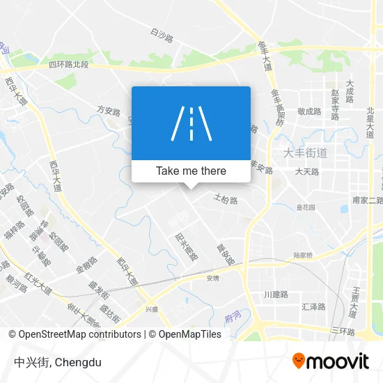 中兴街 map