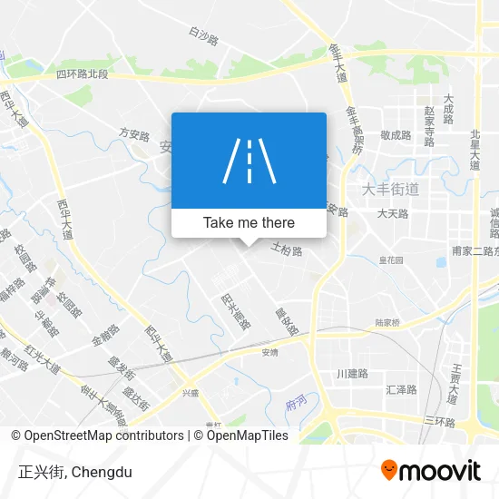 正兴街 map
