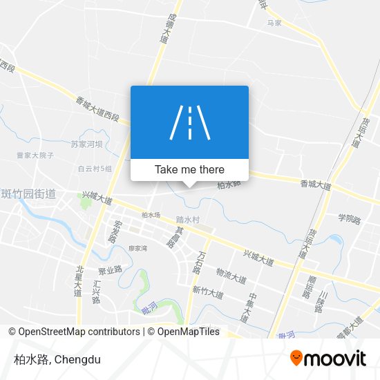 柏水路 map