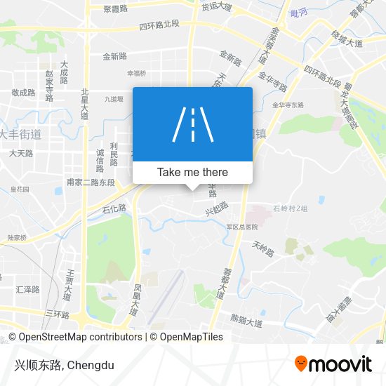 兴顺东路 map