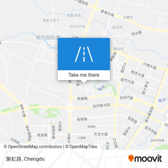 聚虹路 map