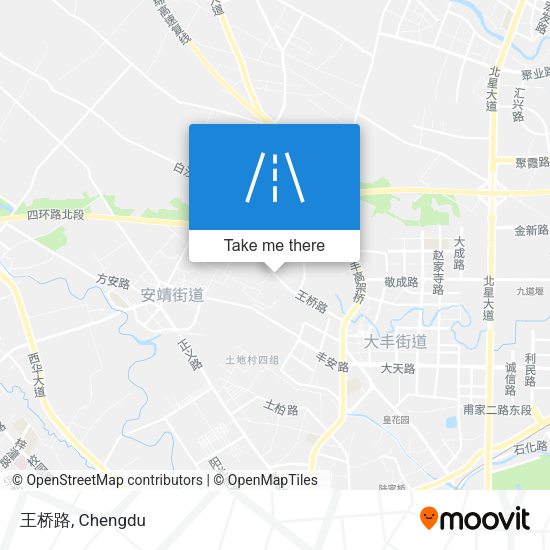 王桥路 map