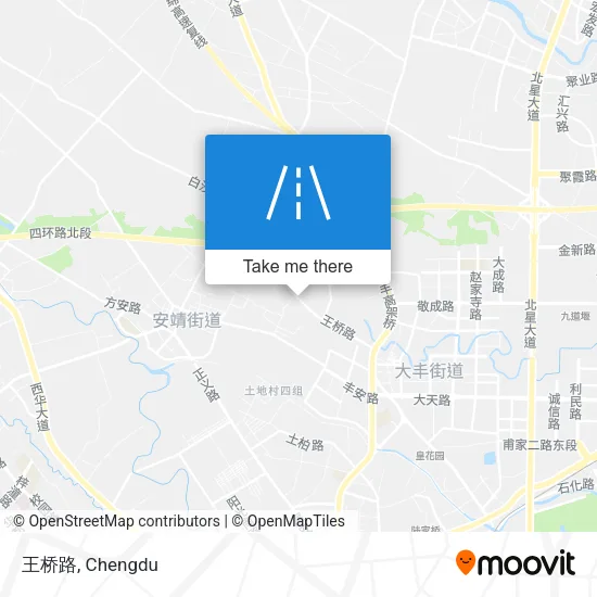 王桥路 map