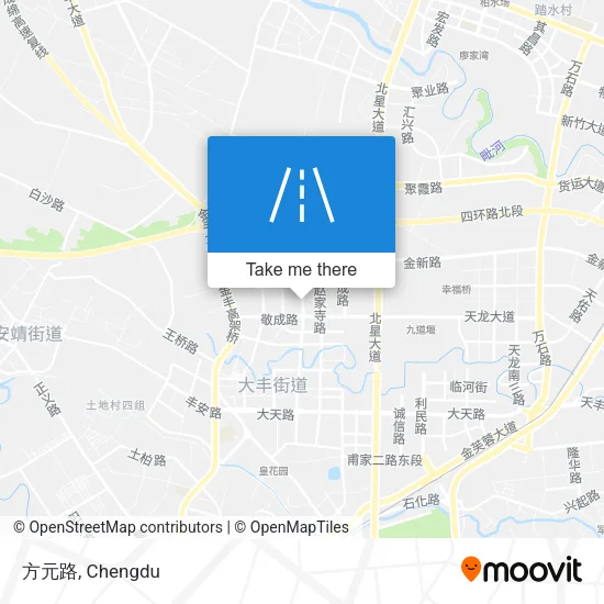 方元路 map