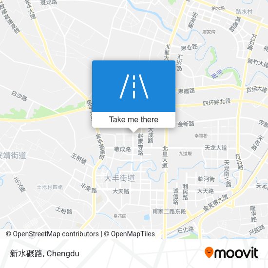 新水碾路 map