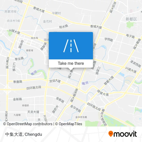 中集大道 map