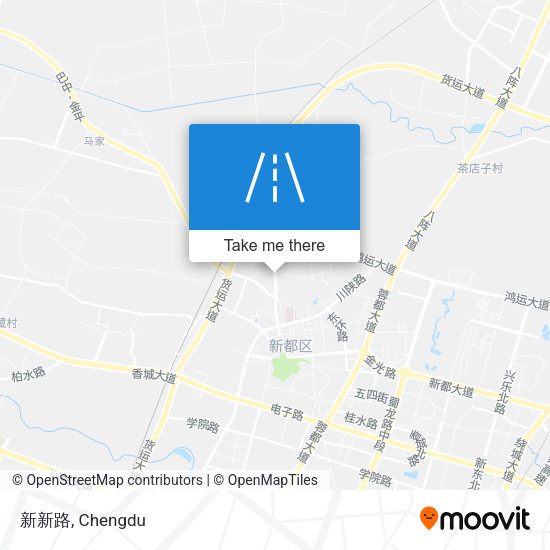 新新路 map