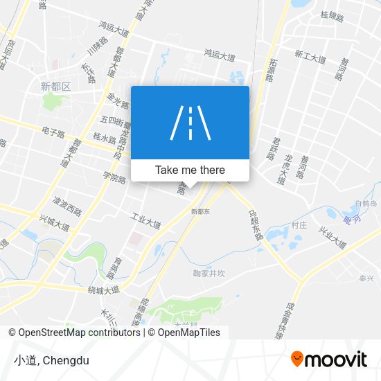 小道 map