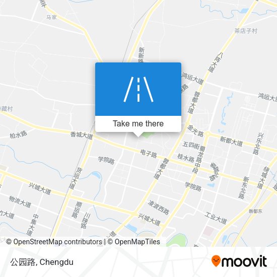 公园路 map