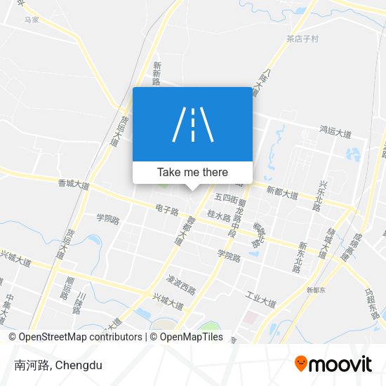 南河路 map
