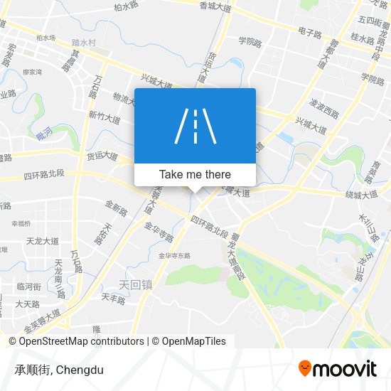 承顺街 map