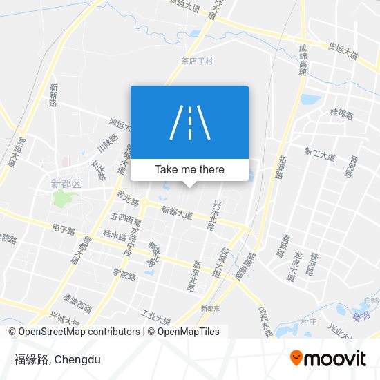 福缘路 map
