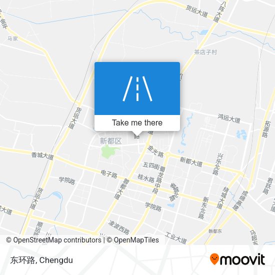 东环路 map