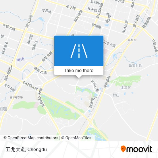 五龙大道 map