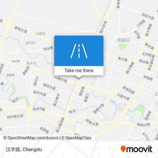 汉学路 map