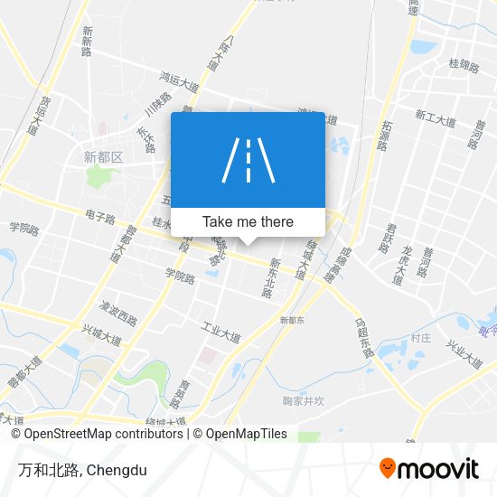 万和北路 map