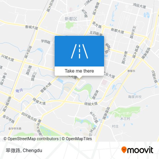 翠微路 map