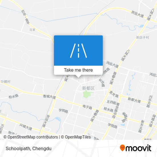 Schoolpath map