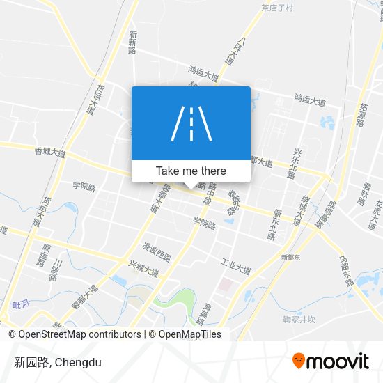 新园路 map