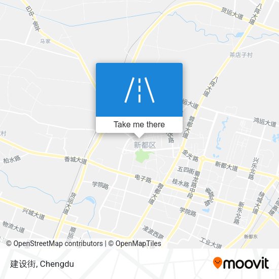 建设街 map