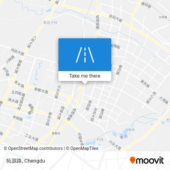 拓源路 map