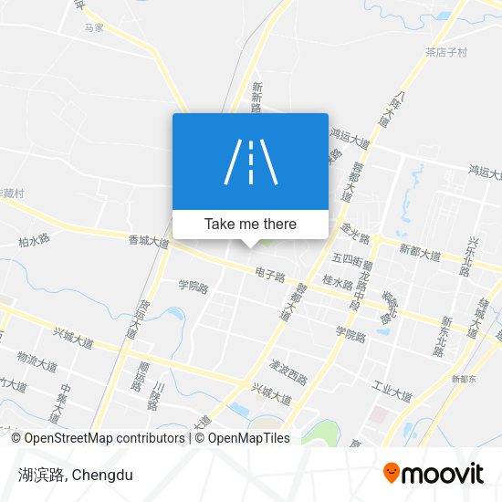 湖滨路 map