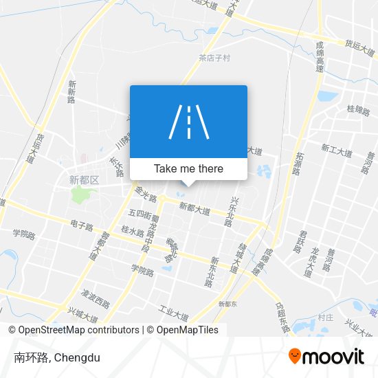 南环路 map