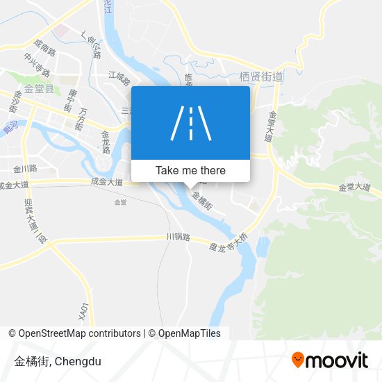 金橘街 map