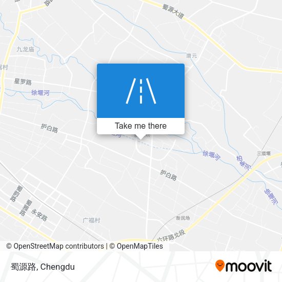 蜀源路 map