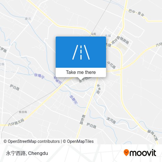 永宁西路 map