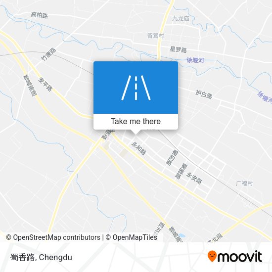 蜀香路 map