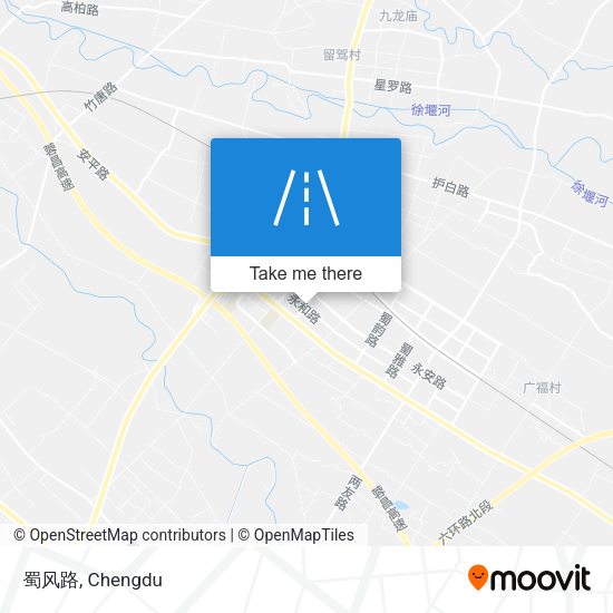 蜀风路 map