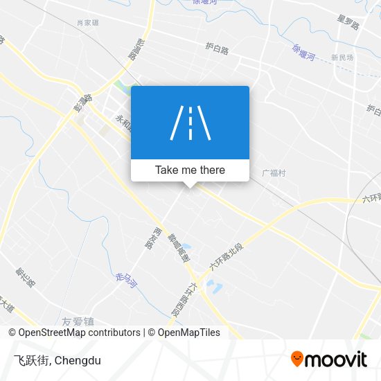 飞跃街 map
