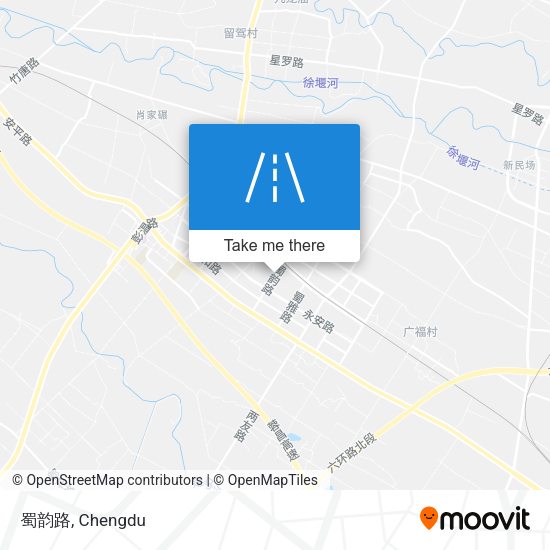 蜀韵路 map