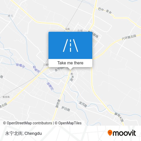 永宁北街 map