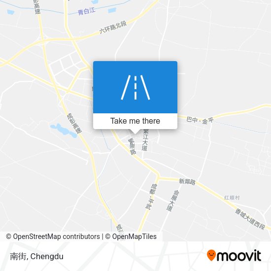 南街 map