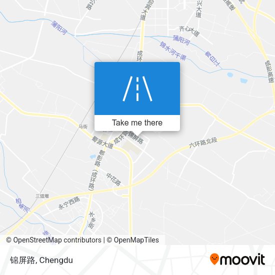 锦屏路 map