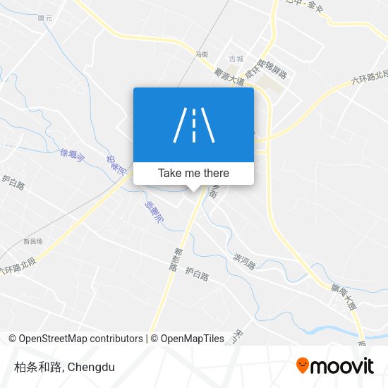 柏条和路 map