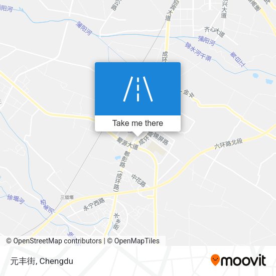 元丰街 map