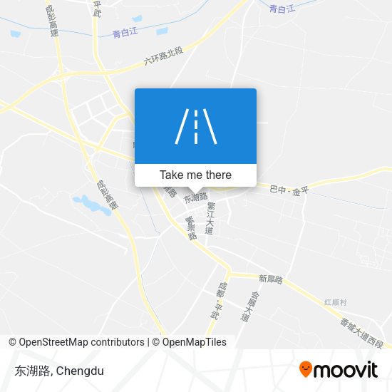 东湖路 map