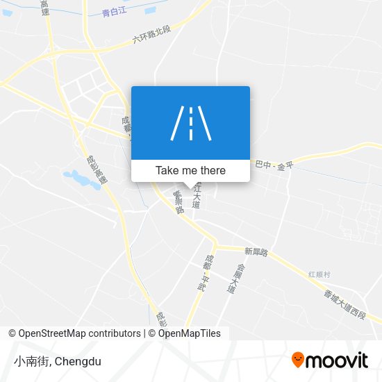 小南街 map
