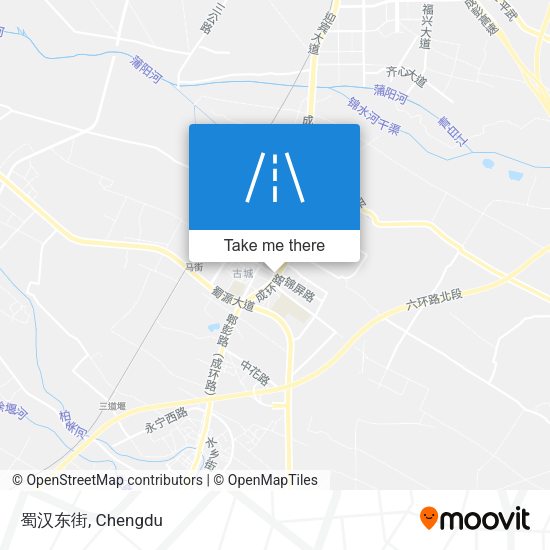 蜀汉东街 map