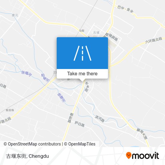 古堰东街 map