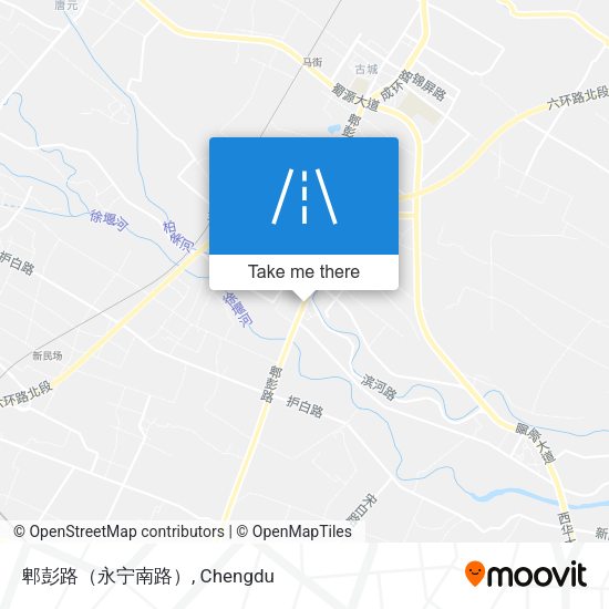 郫彭路（永宁南路） map