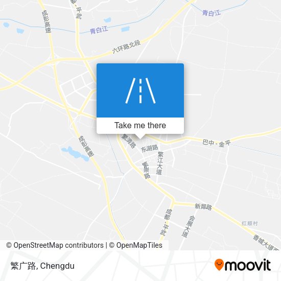 繁广路 map