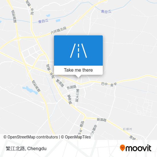 繁江北路 map