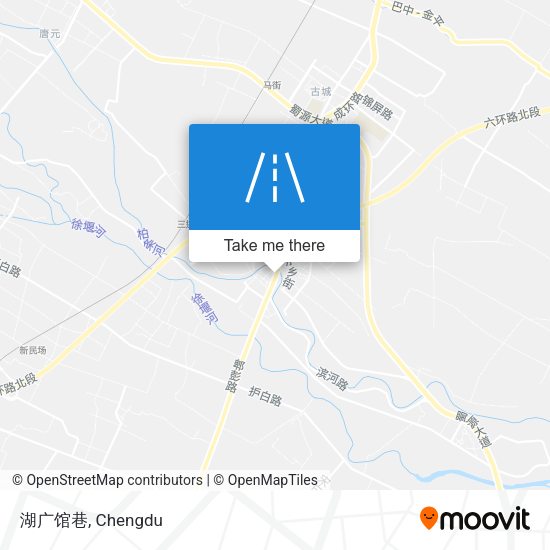 湖广馆巷 map
