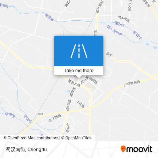 蜀汉南街 map