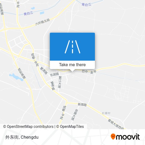 外东街 map