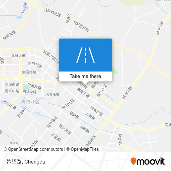 希望路 map
